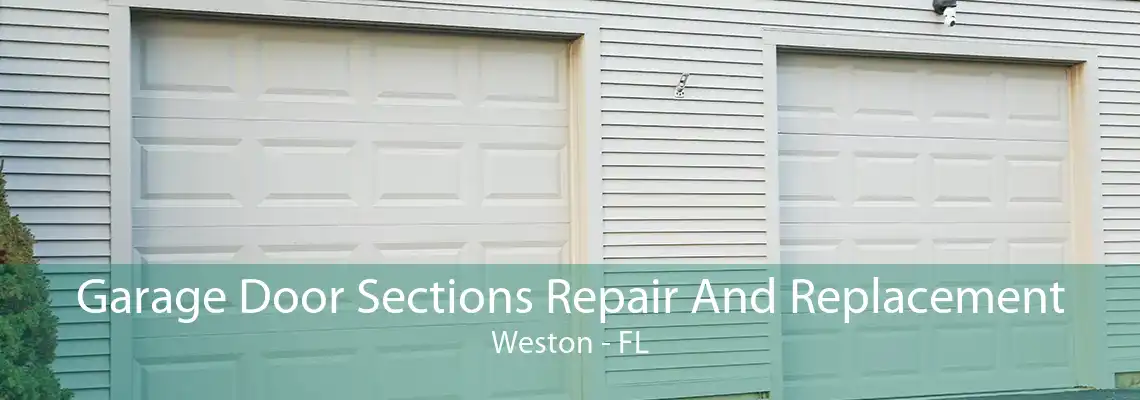 Garage Door Sections Repair And Replacement Weston - FL