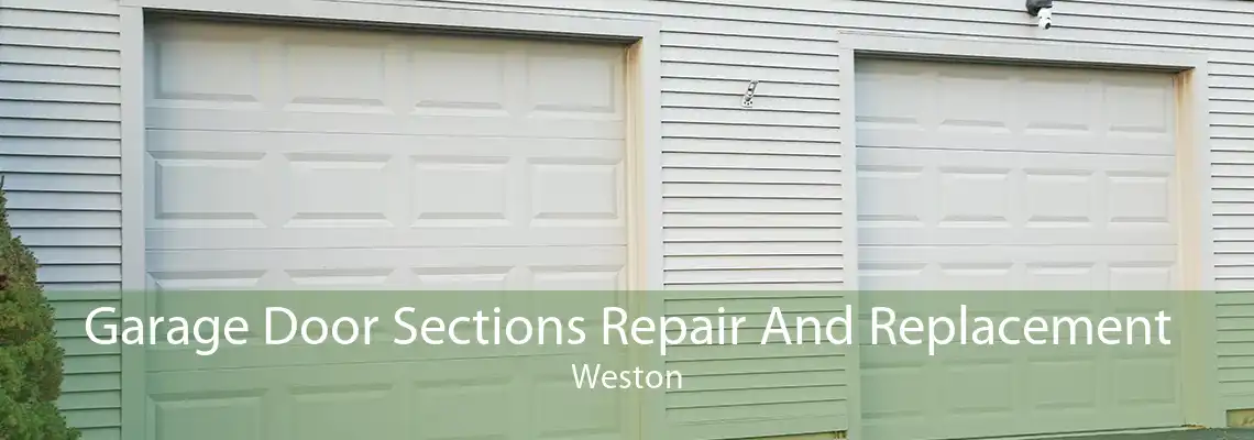 Garage Door Sections Repair And Replacement Weston | Garage Door ...